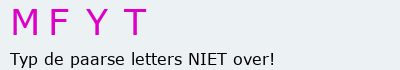 Bevestigingscode