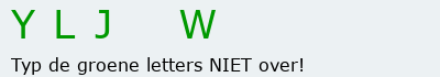 Bevestigingscode