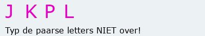 Bevestigingscode