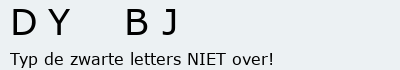 Bevestigingscode