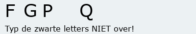 Bevestigingscode