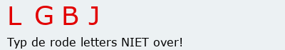 Bevestigingscode