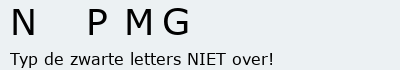 Bevestigingscode