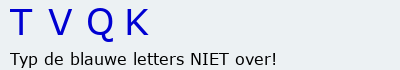 Bevestigingscode