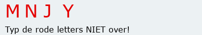 Bevestigingscode