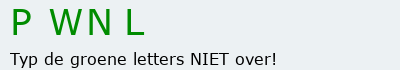 Bevestigingscode