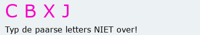 Bevestigingscode