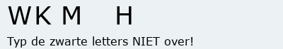 Bevestigingscode