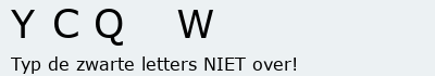 Bevestigingscode