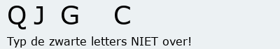 Bevestigingscode