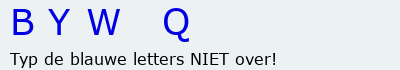 Bevestigingscode
