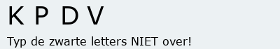 Bevestigingscode