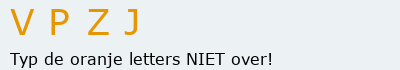 Bevestigingscode