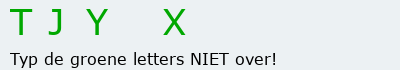 Bevestigingscode