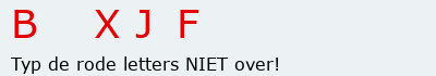Bevestigingscode