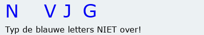Bevestigingscode