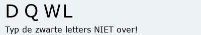 Bevestigingscode