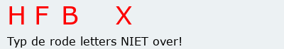 Bevestigingscode