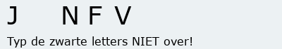 Bevestigingscode