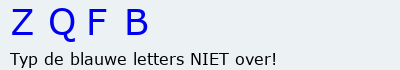 Bevestigingscode