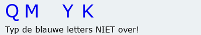 Bevestigingscode