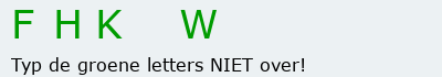 Bevestigingscode