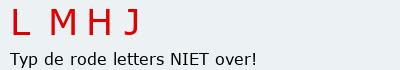 Bevestigingscode