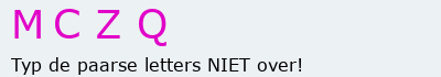 Bevestigingscode