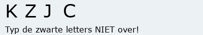 Bevestigingscode