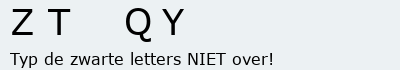 Bevestigingscode