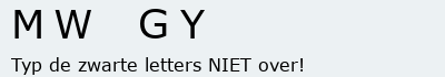 Bevestigingscode