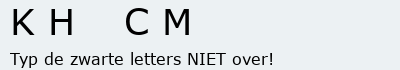 Bevestigingscode