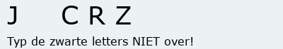 Bevestigingscode