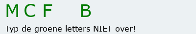 Bevestigingscode