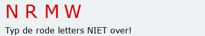 Bevestigingscode