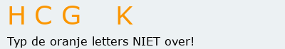Bevestigingscode