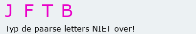 Bevestigingscode