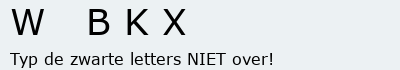 Bevestigingscode