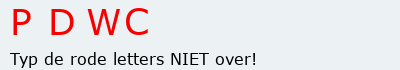 Bevestigingscode