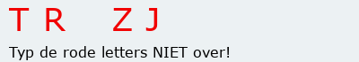 Bevestigingscode