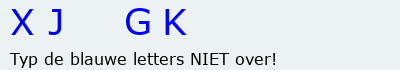 Bevestigingscode