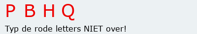 Bevestigingscode
