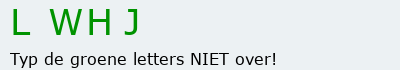 Bevestigingscode