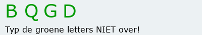 Bevestigingscode