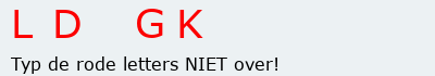 Bevestigingscode