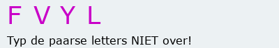 Bevestigingscode