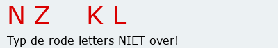Bevestigingscode