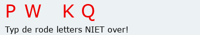 Bevestigingscode