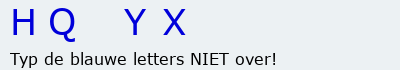 Bevestigingscode