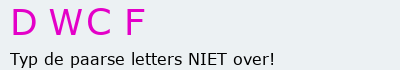 Bevestigingscode